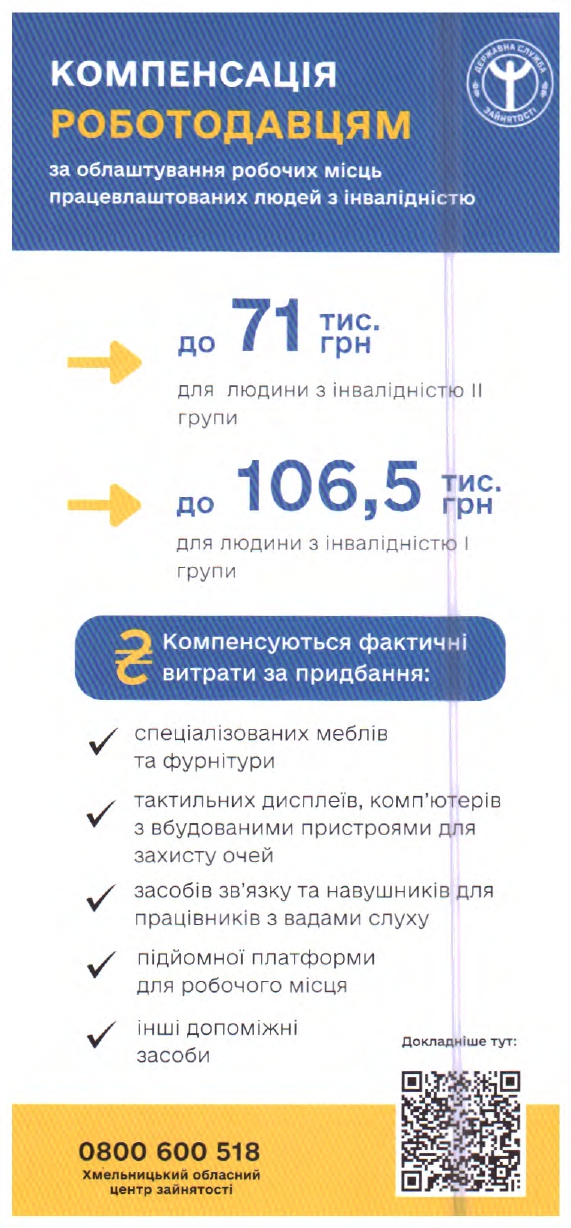 Компенсація для облаштування роб. місця інваліда page 0001